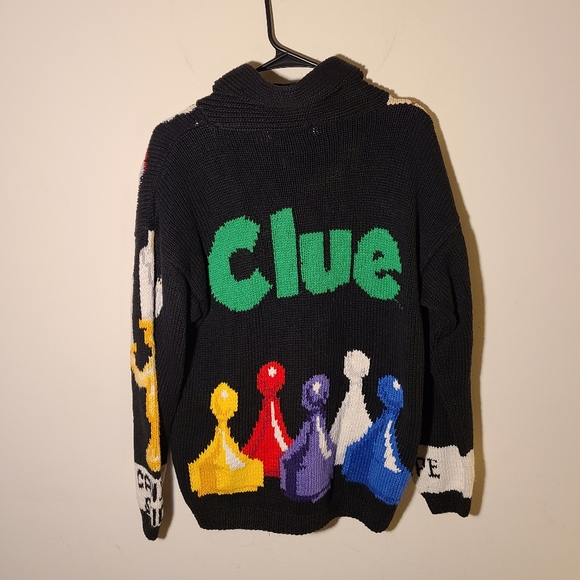 RARE Vintage The Eagle Eye Clue Sweater - Picture 11 of 14